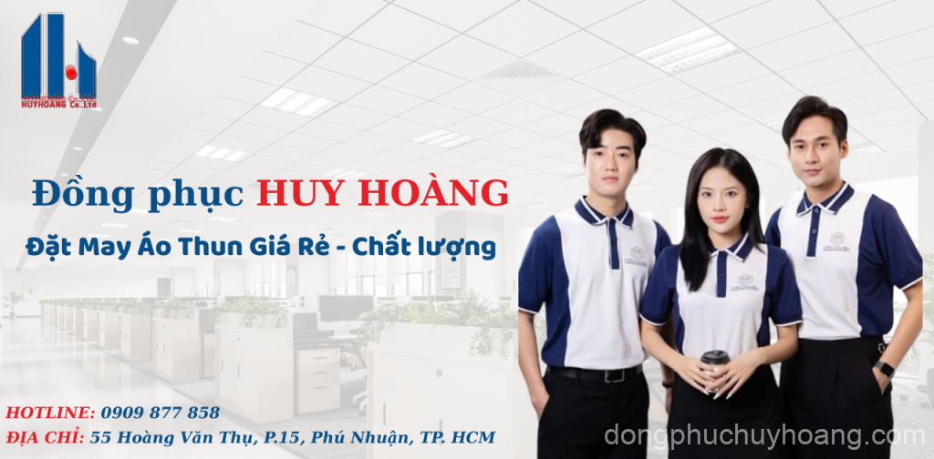 Đặt May Áo Thun Giá Rẻ Tại ĐỒng Phục Huy Hoàng
