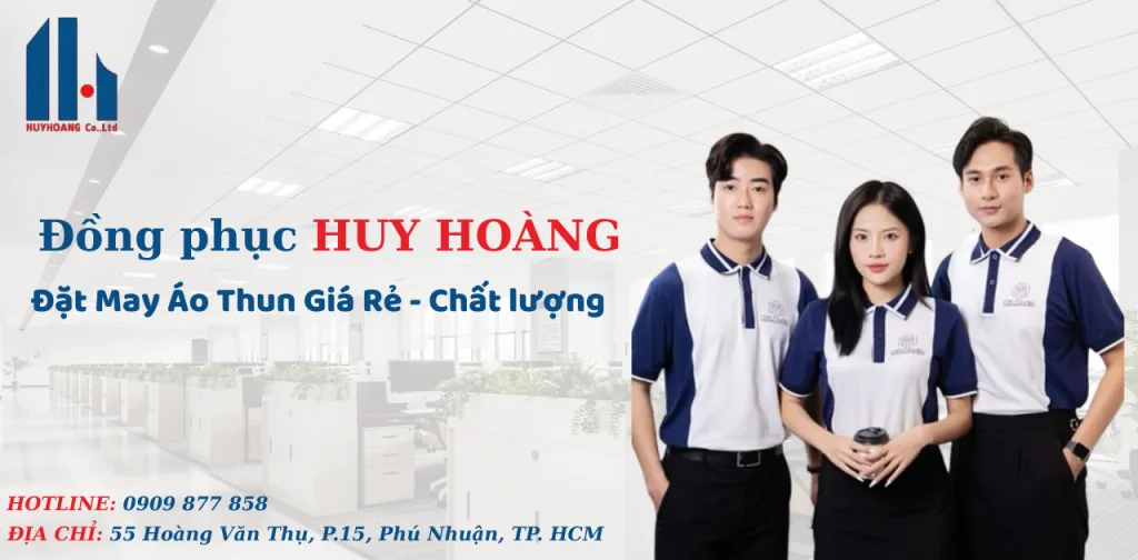 Đặt May Áo Thun Giá Rẻ Tại ĐỒng Phục Huy Hoàng