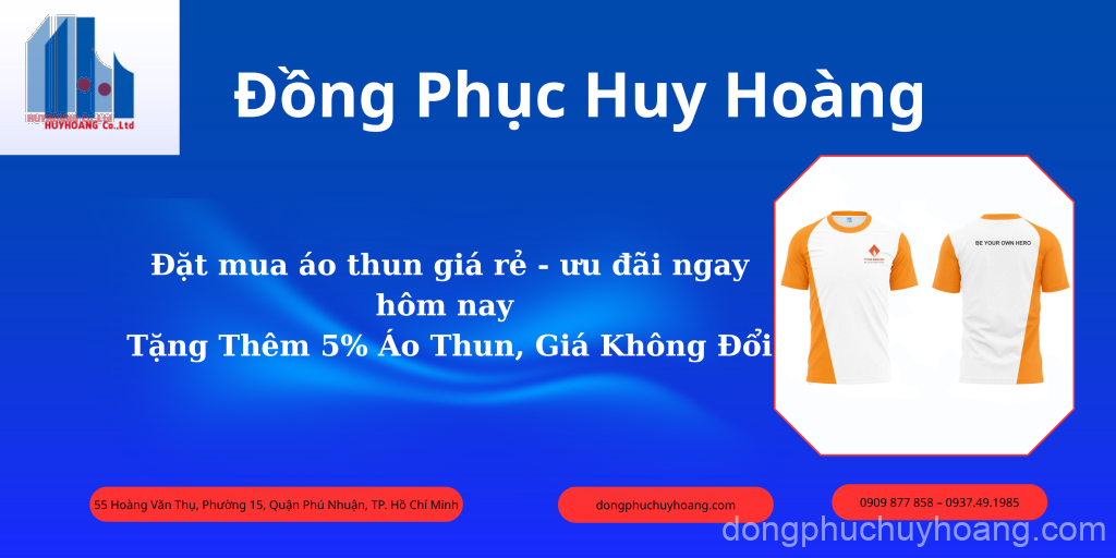 Đặt May Áo Thun Giá Rẻ