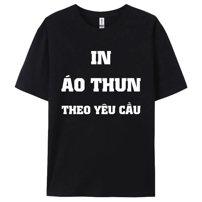 Áo Thun In Theo Yêu Cầu Là Gì? Tại Đồng Phục Huy Hoàng