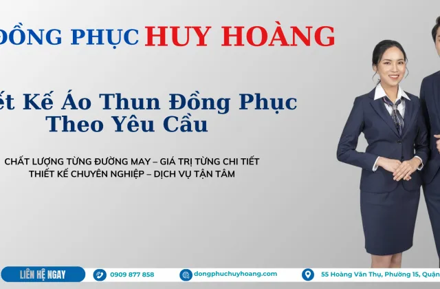 Xưởng May Đồng Phục Giá Rẻ Huy Hoàng