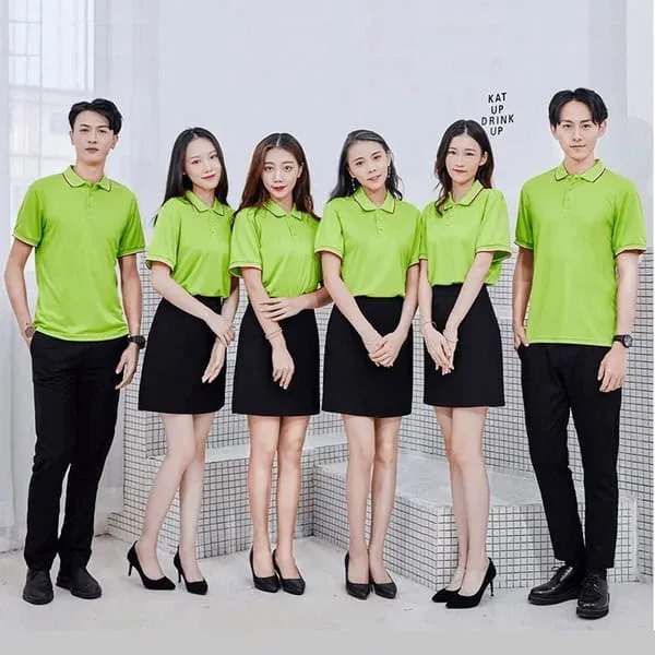 Đặt Đồng Phục Áo THun Công Sở Tại Huy Hoàng