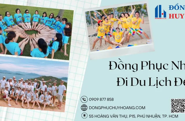 Đồng Phục Nhóm Đi Du Lịch - Huy Hoàng