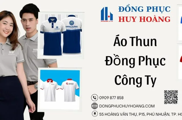 Áo Thun Đồng Phục Công Ty - Huy Hoàng