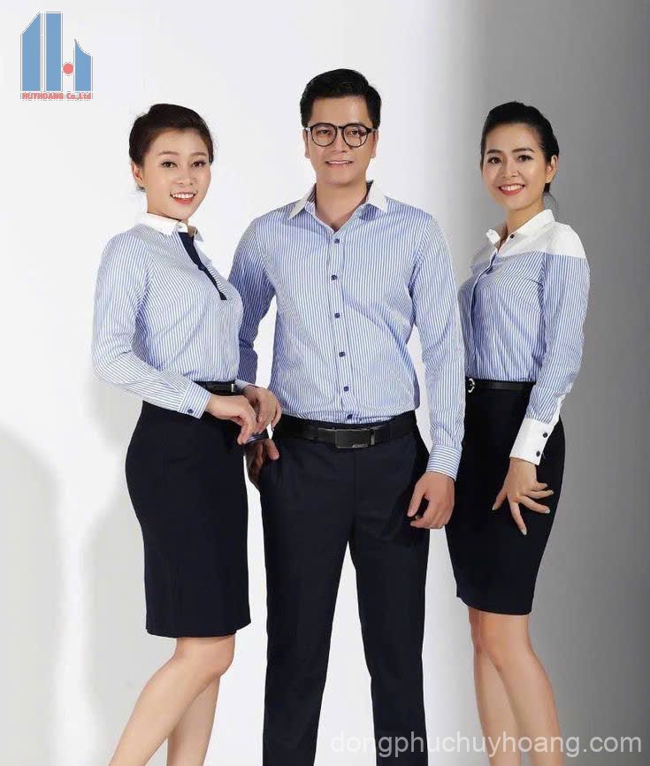Áo Sơ Mi Đồng Phục Công Ty Đẹp Chuyên Nghiệp