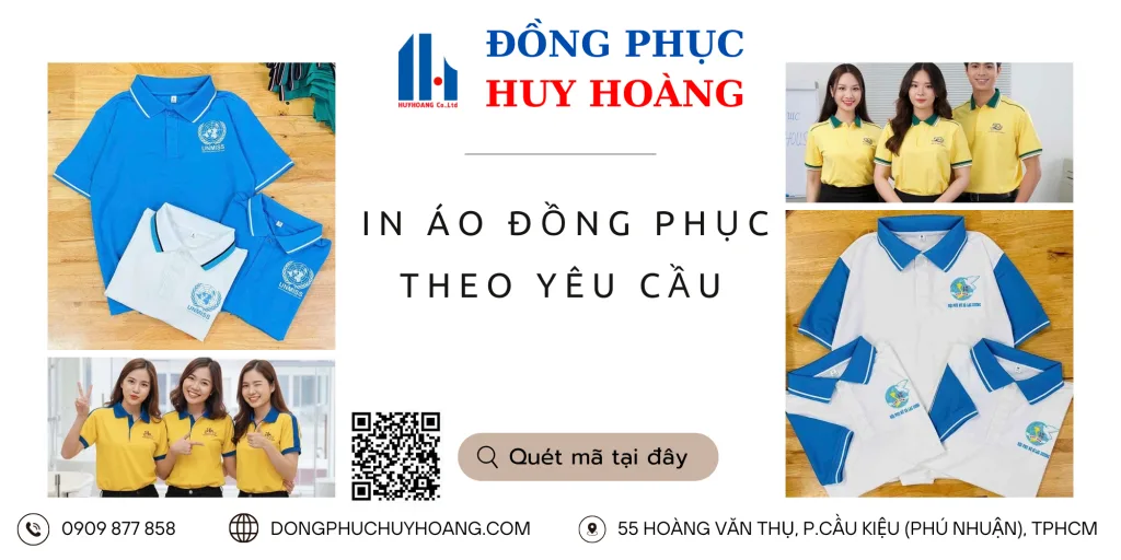 In Áo Đồng Phục Theo Yêu Cầu Tại Huy Hoàng